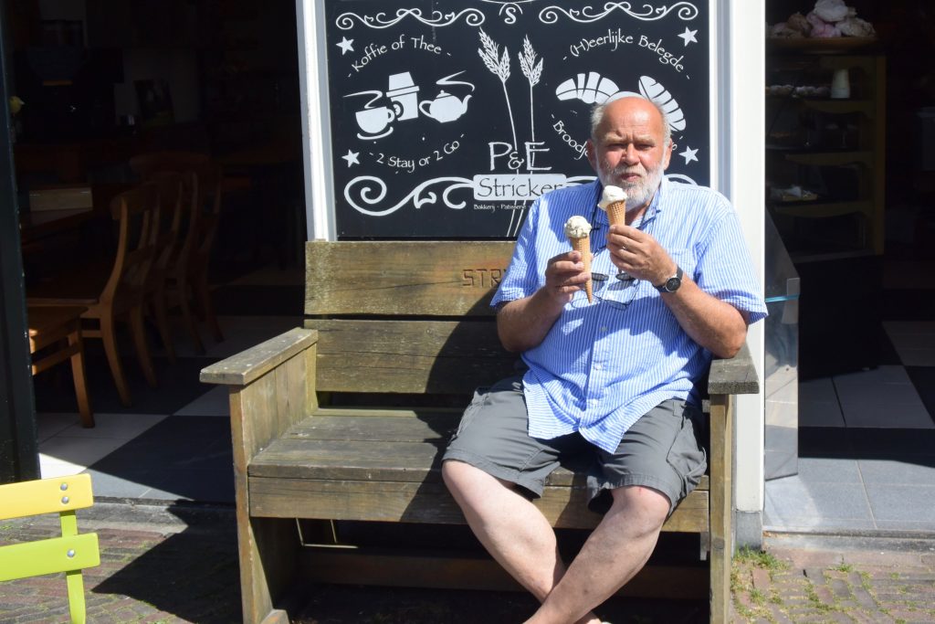 Ja, auch Rainer mag Eis