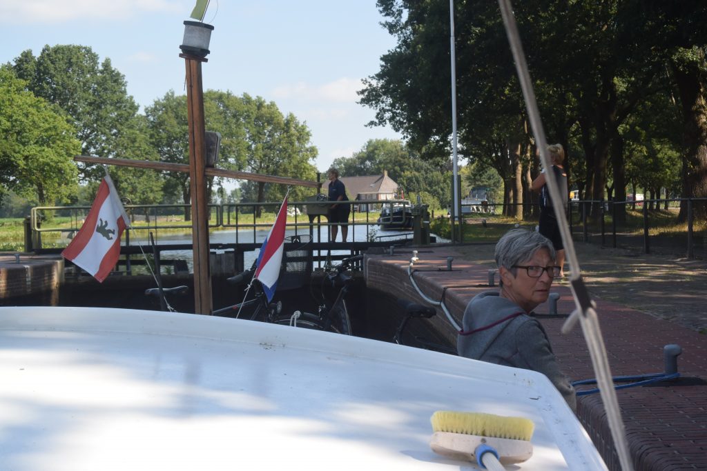 ... fragt sich nur, fahren wir rein oder raus?