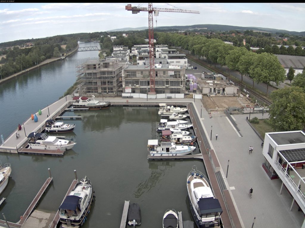 Livebild von der Baukamera