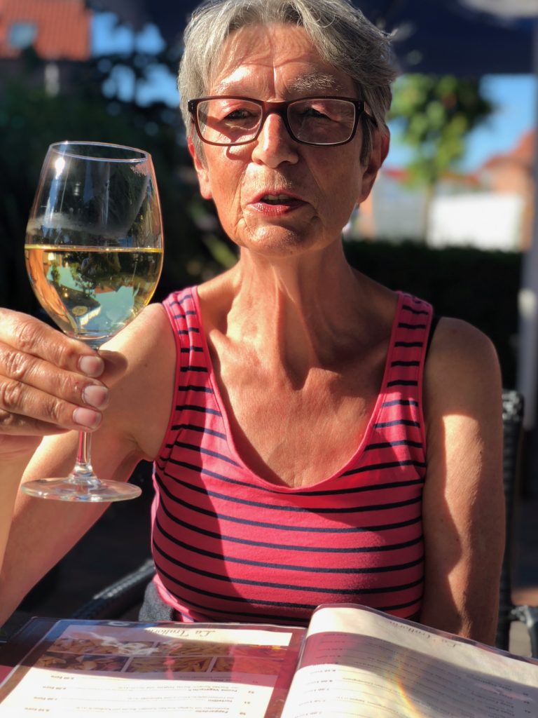 Am Abend geht es "zum Italiener"