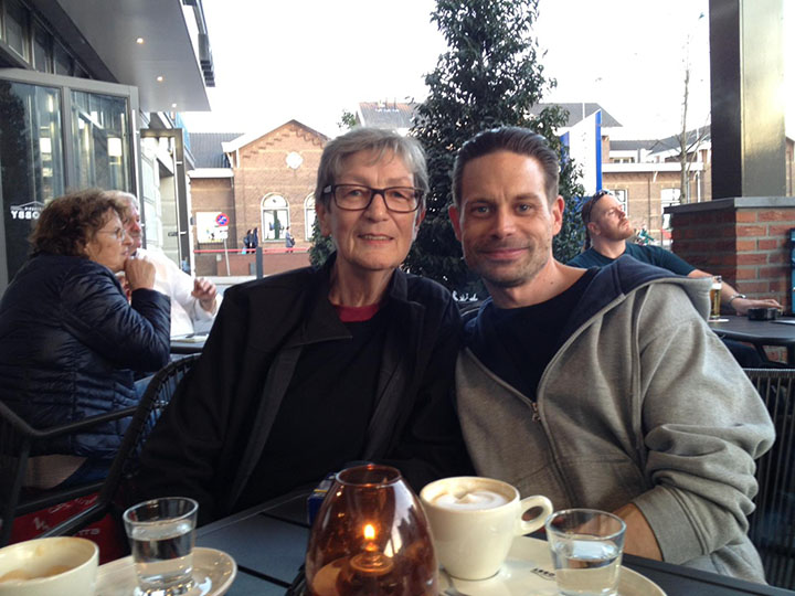 Vor der Rückfahrt noch einen Kaffee