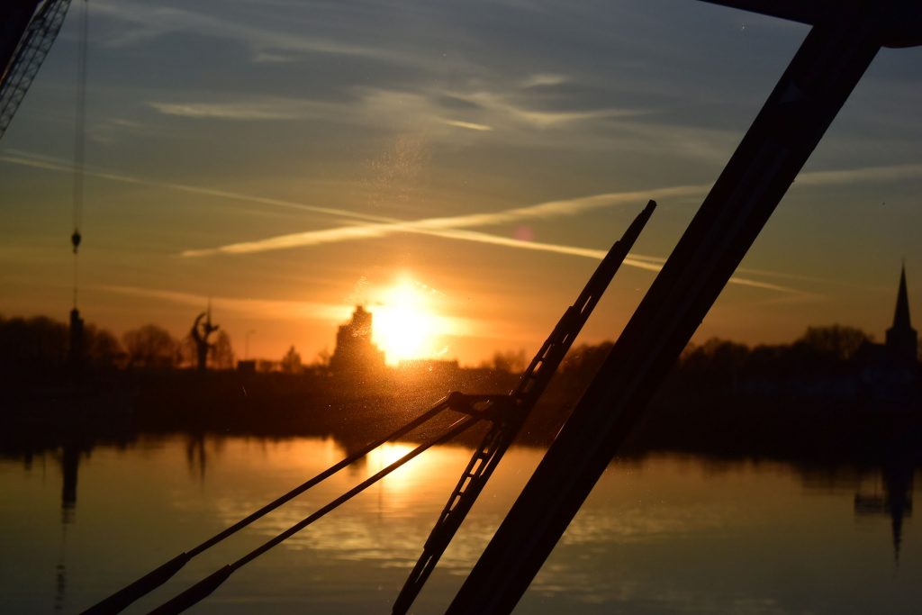 ... zurück zum Hafen