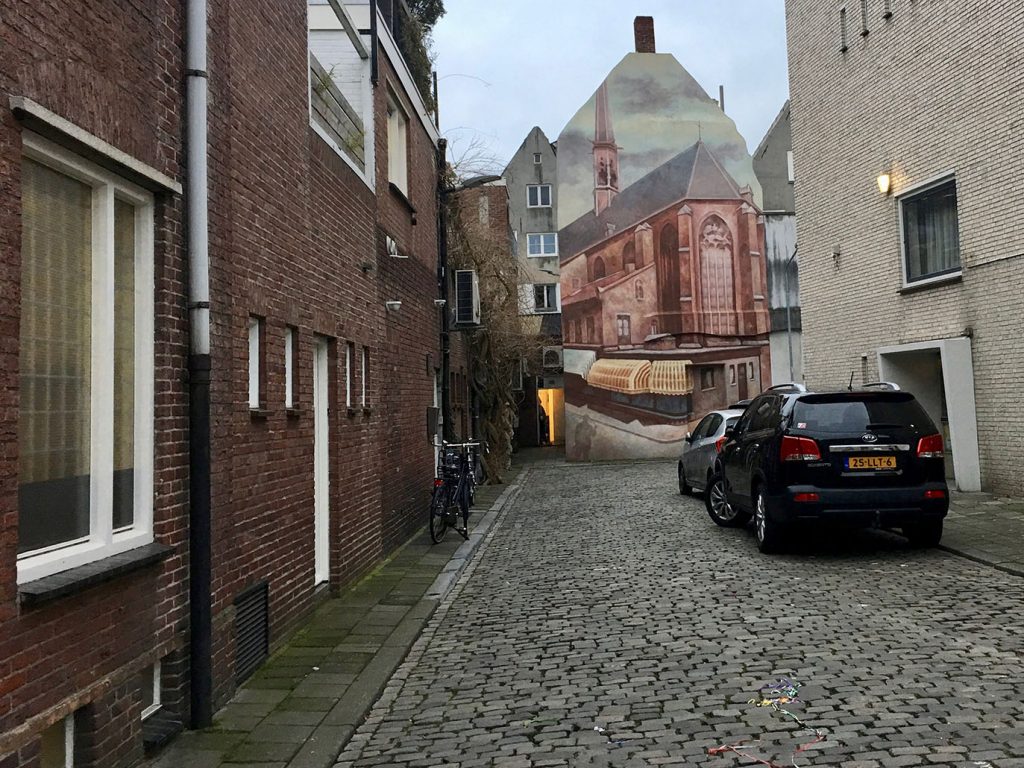 Schöne Fassadenmalerei