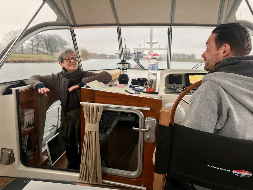 Den letzten Abschnitt fährt Tobias