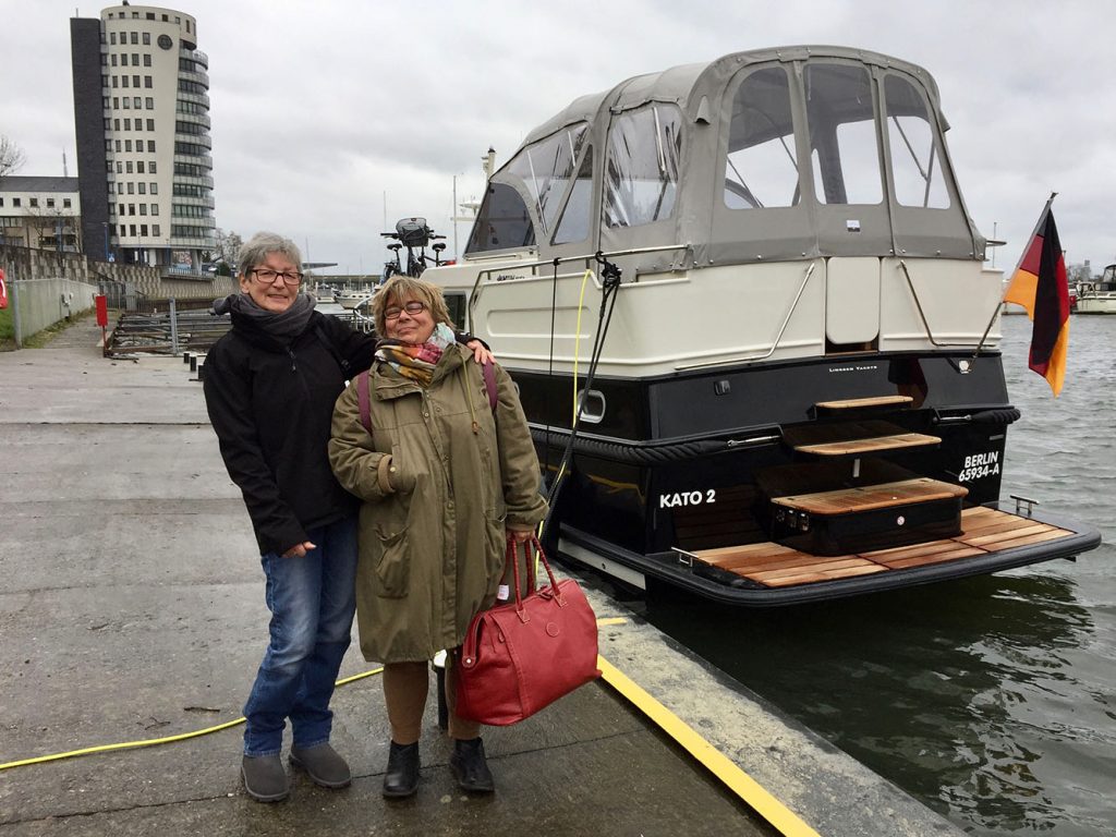 Letztes Foto am Schiff