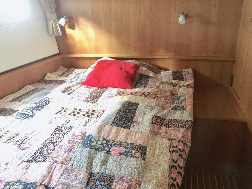 Die Achterkabine ist geräumt ...