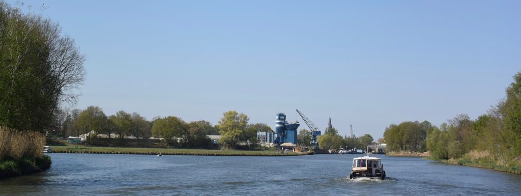 Scharf backbord geht's weiter