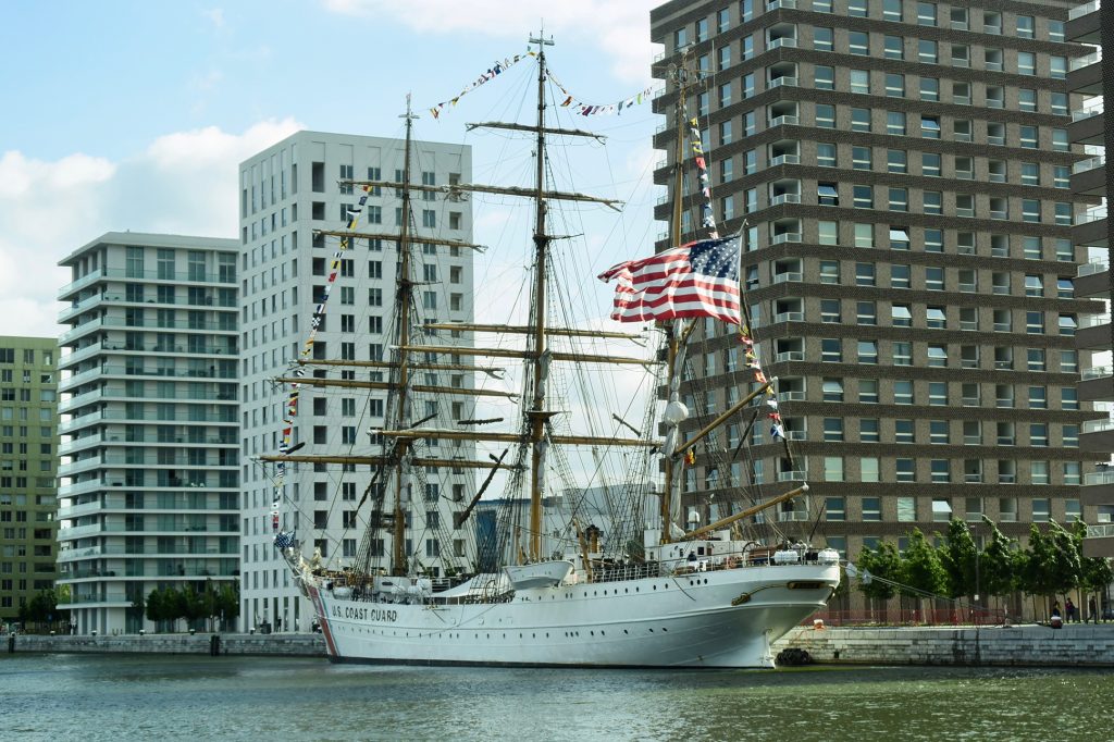 Die amerikanische Marine zu Besuch im Kattendijkdock