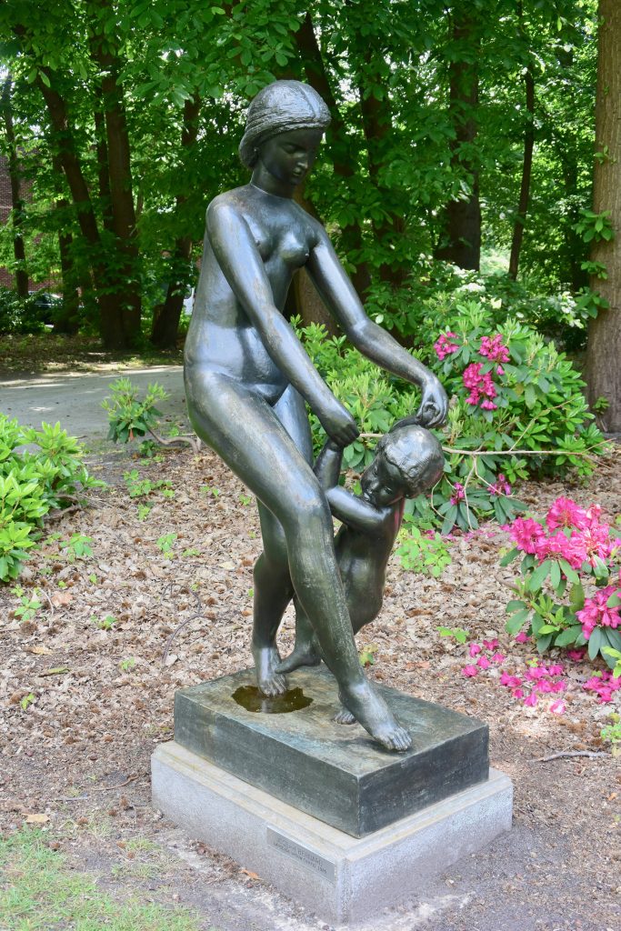 Joseph Bernhard, Tanzende Frau und Kind, 1925