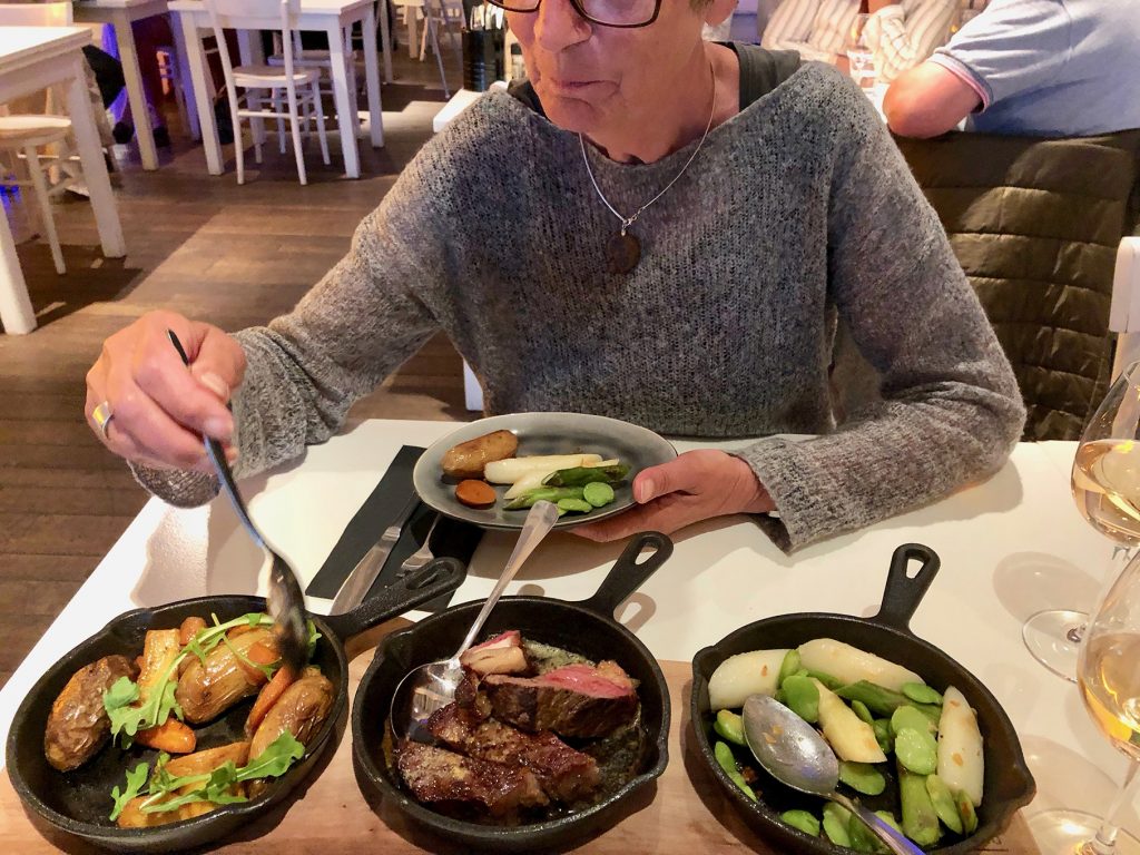 Im Felix, der Hauptgang eines wundervollen kleinen Menüs