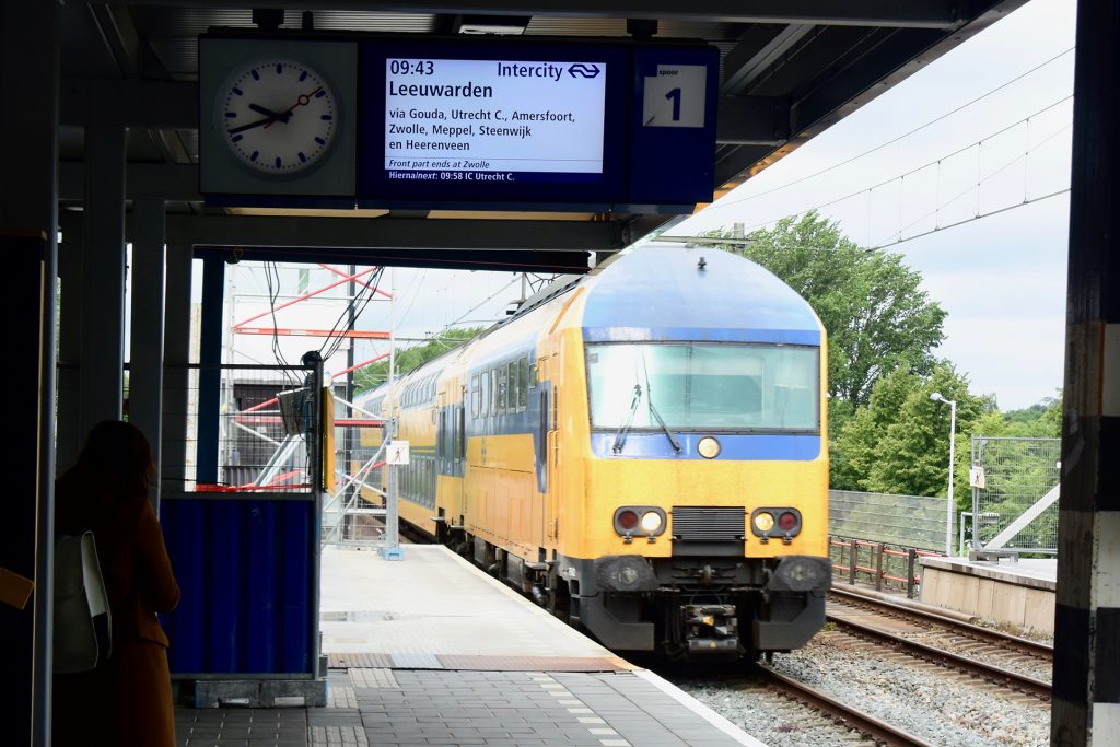 ... und mit der Bahn (10 Minuten!)