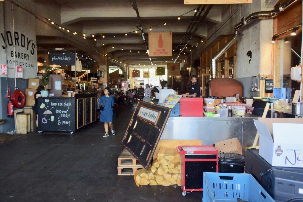 ... und sind an einem Dienstagmittag auch schon gut besucht