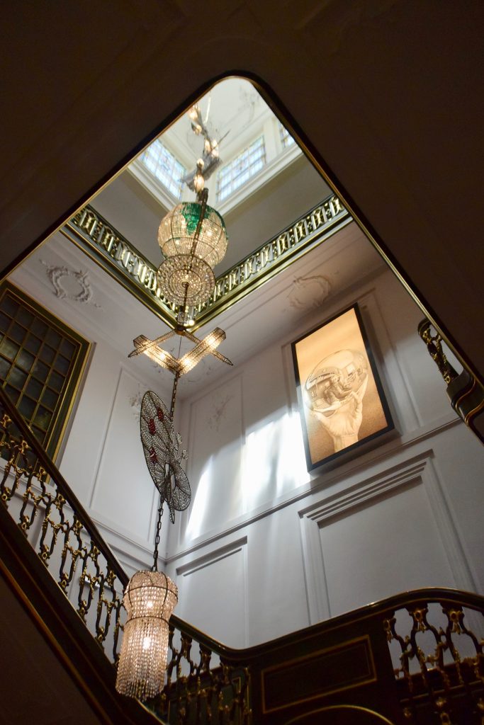 Ein prächtiges Treppenhaus ...