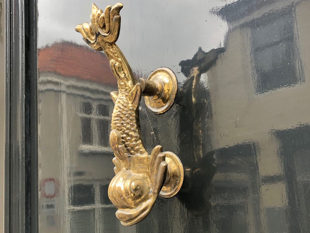 Origineller Türklopfer