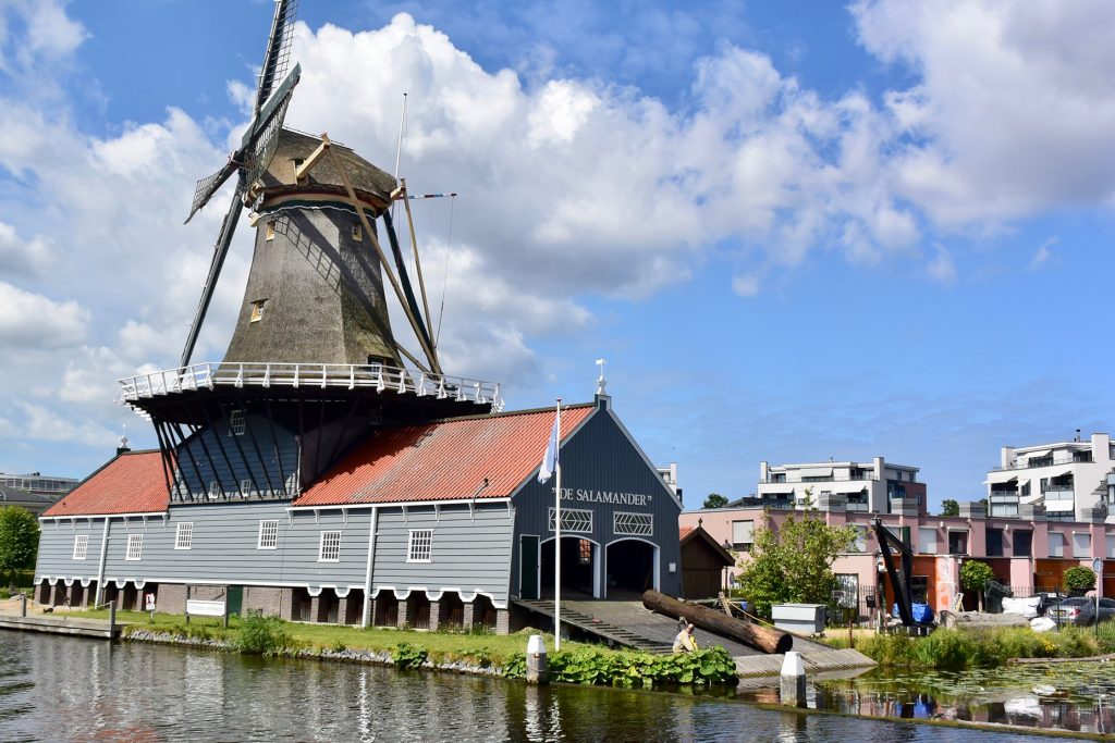 Houtzaagmolen De Salamander, eine restaurierte Holzsägemühle