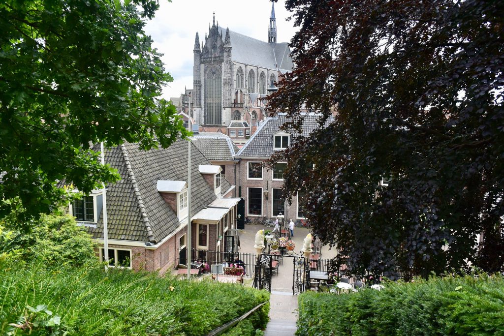 Blick von der "Burcht" ...