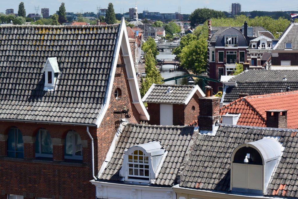 Blick den Oude Rijn entlang