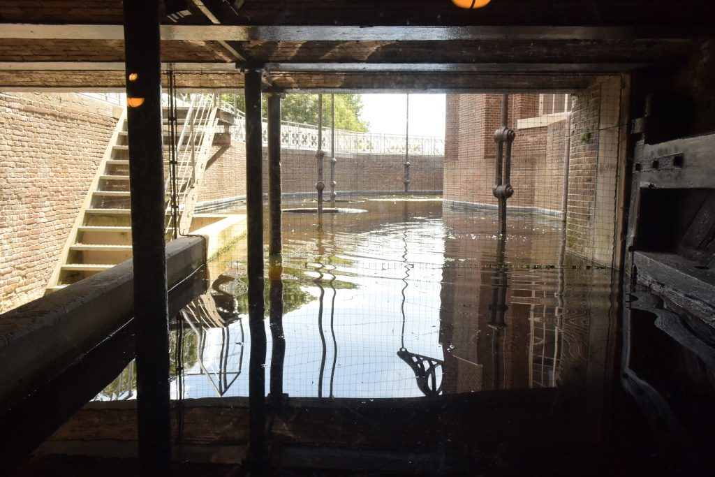 Bei einer Leistung von fünf Hüben in der Minute wurden 320 m³ Wasser pro Minute aus dem Haarlemmermeer gepumpt