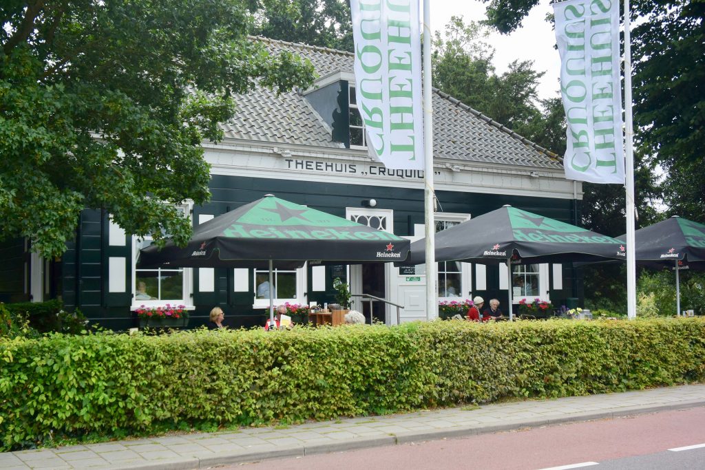 Lunchbreak in dem benachbarten "Theehuis Cruquius"