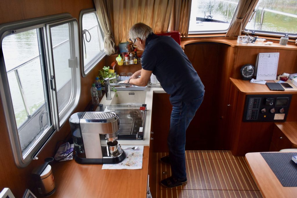 Auch unter Deck ist alles klar Schiff