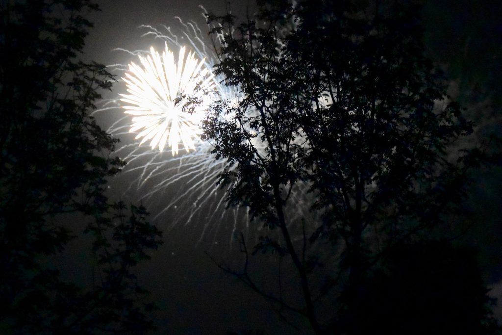 ... eine 1/4 Stunde lang