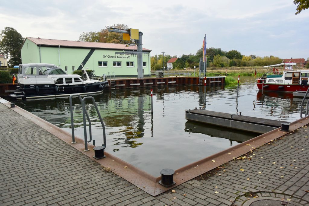 ... der Minihafen ist fast leer