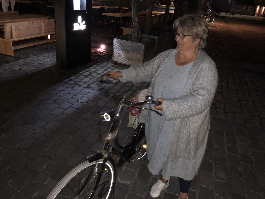 ... und muss dann doch wieder nach Hause